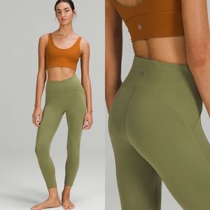 lululemon athletica Olive Green Leggings